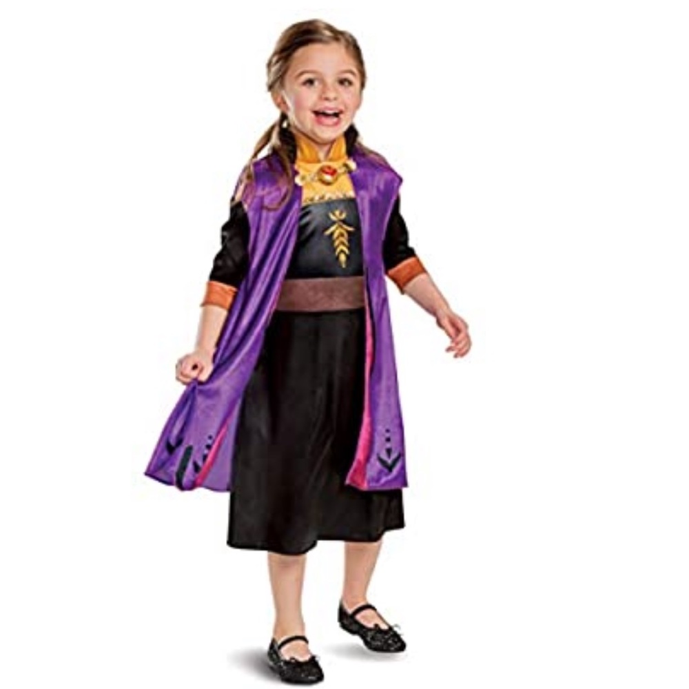 NWT Anna Frozen 2 Costume size XS 3T-4T